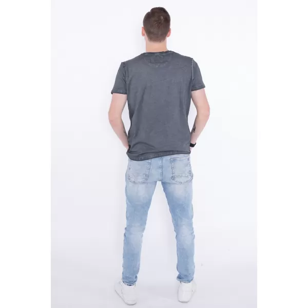  Herren-T-Shirt KIXMI PELTON DUNKELGRAU 