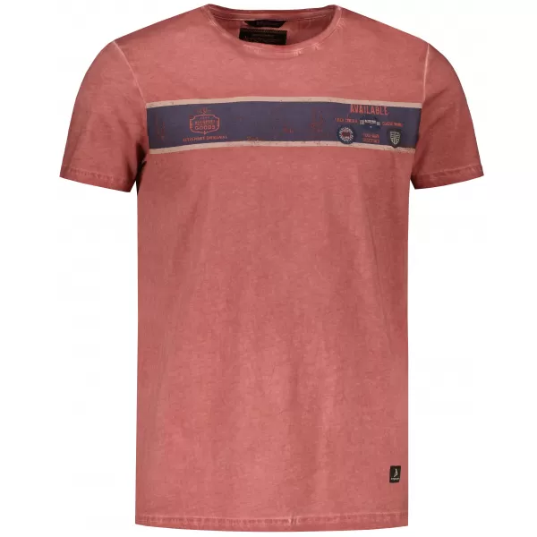  Herren-T-Shirt ALTISPORT ARMAN BURGUND 