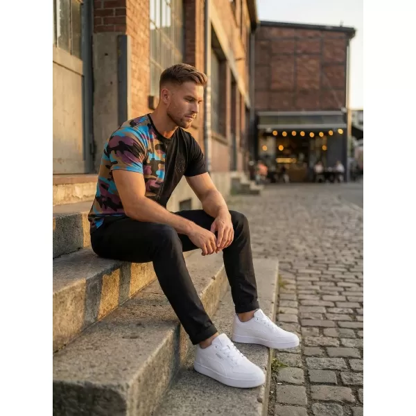  Herren-T-Shirt KIXMI PERRY SCHWARZ 