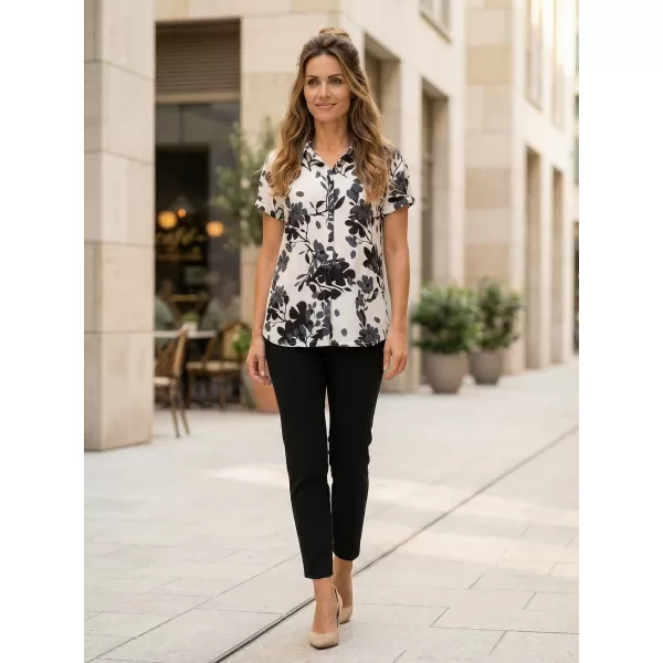  Damenbluse KIXMI PANTHEA WEIß 