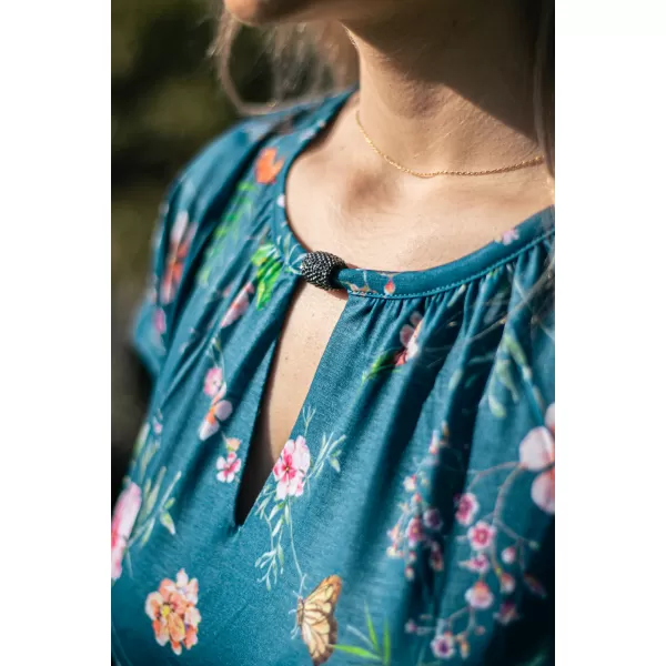  Damen-T-Shirt KIXMI PRIMINA BLAU 