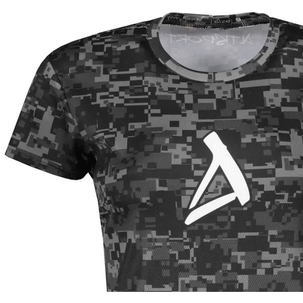  Hochwertiges Funktions-T-Shirt für Damen ALTISPORT SWE/ALW02S01 SCHWARZGRAU 