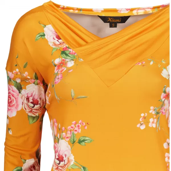  Damen-T-Shirt KIXMI PALA SENF 
