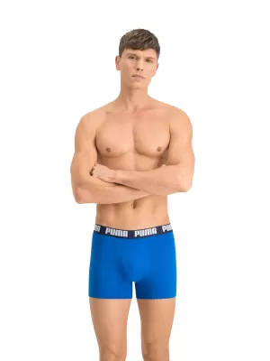Herren-Boxershorts PUMA BASIC BOXER 2P 88886960 ECHTES BLAU