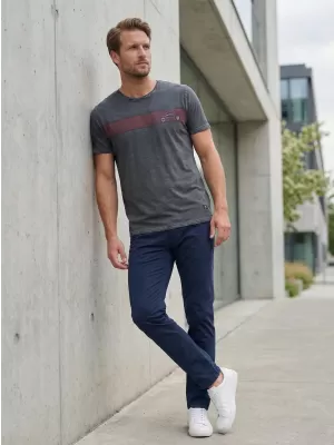 Herren-T-Shirt ALTISPORT ARMAN DUNKELGRAU
