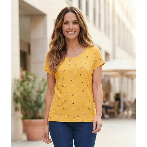  Damen-T-Shirt KIXMI PATSY GELB 