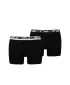 Boxer PUMA MEN MULTI LOGO BOXER 2P 93804701 SCHWARZ