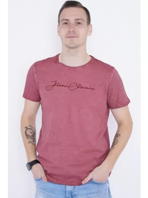 Herren-T-Shirt KIXMI PATRIC BURGUND