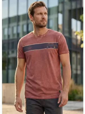Herren-T-Shirt ALTISPORT ARMAN BURGUND