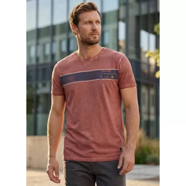  Herren-T-Shirt ALTISPORT ARMAN BURGUND 
