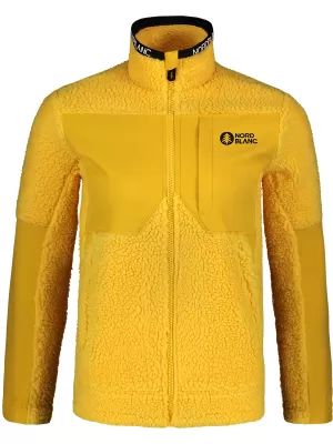 Fleece-Sweatshirt für Damen NORDBLANC PENINSULA NBSFL7654 BERNSTEIN