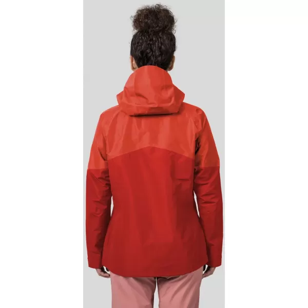  Damenjacke HANNAH ABIGAIL GESCHMOLZENE LAVA/KIRSCHTOMATE 