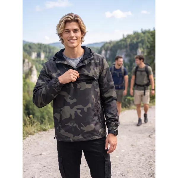  Jacke BRANDIT PŘES HLAVU BD3162 DUNKLE TARNUNG 