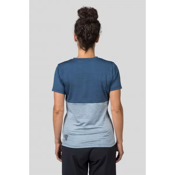  Damen-T-Shirt HANNAH BERRY TUSCHEMEL/PERLBLAUMEL 