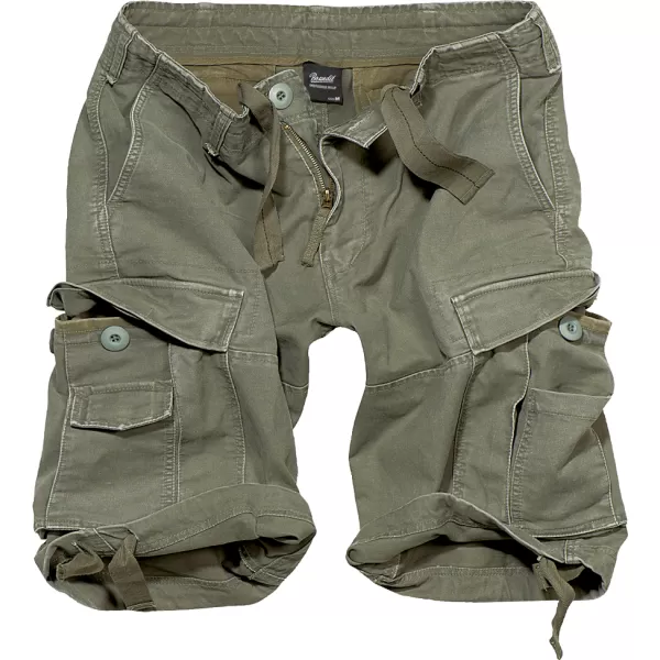  Herrenshorts BRANDIT VINTAGE BD2002 OLIVE Brandit1 