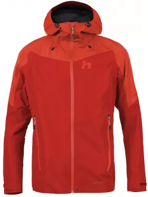 Damenjacke HANNAH ABIGAIL GESCHMOLZENE LAVA/KIRSCHTOMATE