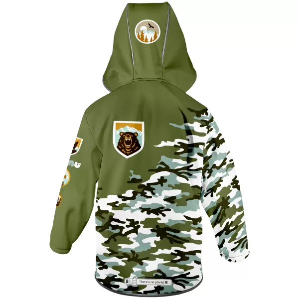  Baby Softshell Jacke isoliert WAMU MASKÁČ KHAKI 
