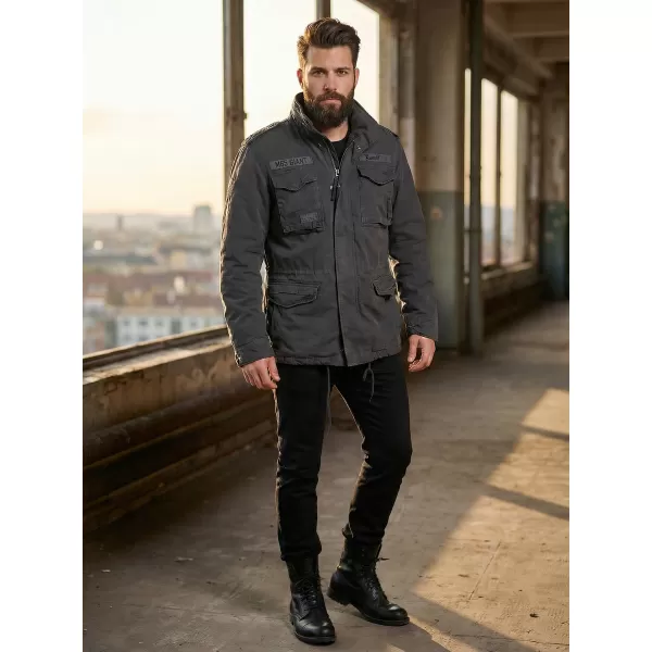  Jacke BRANDIT M-65 GIANT BD3101 SCHWARZ 