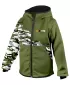 Isolierte Softshelljacke für Kinder WAMU MASKÁČ KHAKI