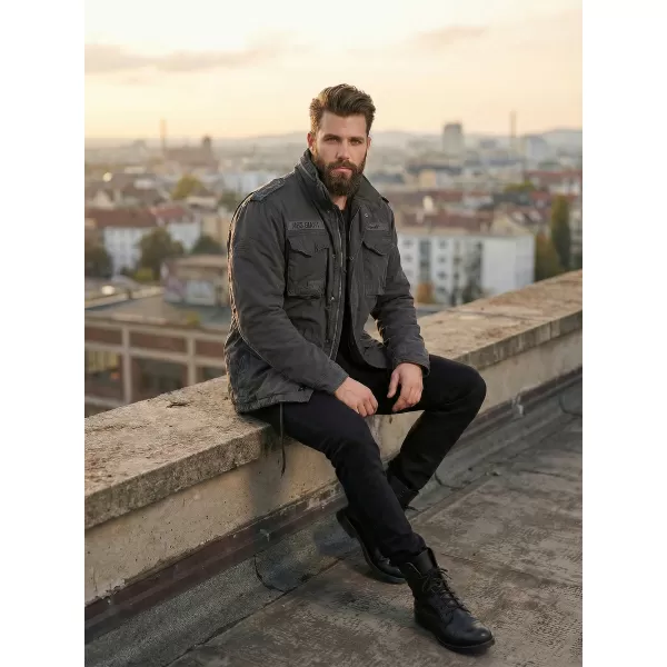  Jacke BRANDIT M-65 GIANT BD3101 SCHWARZ 