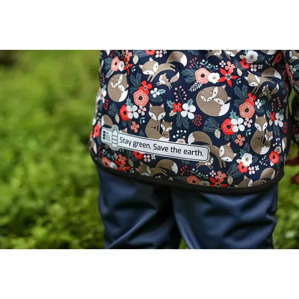  Isolierte Softshelljacke für Kinder WAMU LIŠKY DUNKELBLAU 