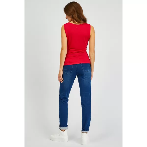  Damen-Tanktop SAM 73 LUPUS WT 882 ROT 
