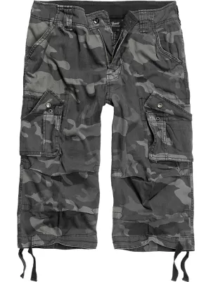 Herren 3/4 Shorts BRANDIT URBAN LEGEND CARGO DUNKLE TARNUNG