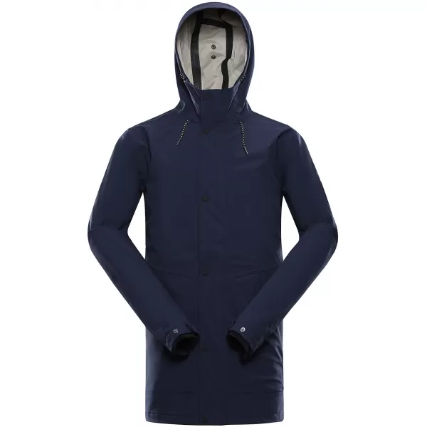  Männlicher Mantel ALPINE PRO PERFET MJCA598 DUNKELBLAU 