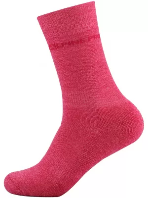 Socken ALPINE PRO KLAMO USCA086 ROSA