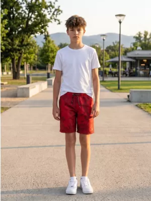 Kindershorts SAM 73 SANJEEV KS 506 ROT