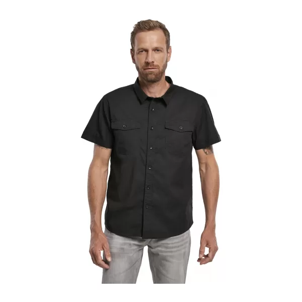  Hemd BRANDIT ROADSTAR BD4012 SCHWARZ 