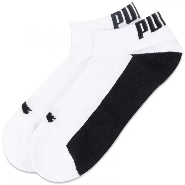  Herrensocken PUMA MEN BACK LOGO SNEAKER 2P 938011-02 WEIß 