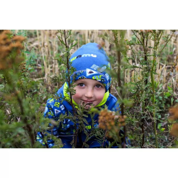  Baby Softshell Jacke isoliert WAMU BAGR BLAU 