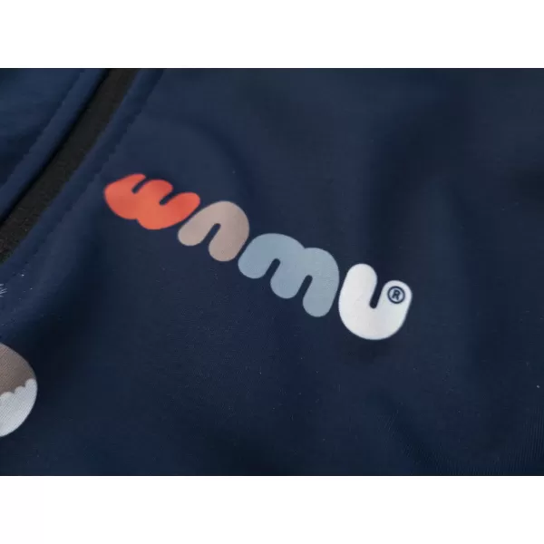  Isolierte Softshelljacke für Kinder WAMU LIŠKY DUNKELBLAU 