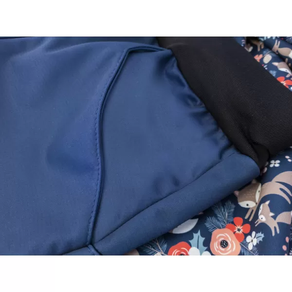  Isolierte Softshellhose für Kinder WAMU LIŠKY DUNKELBLAU 
