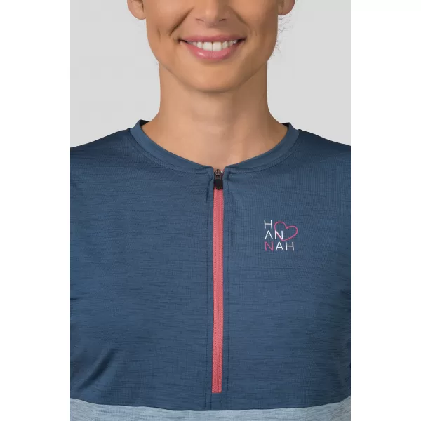  Damen-T-Shirt HANNAH BERRY TUSCHEMEL/PERLBLAUMEL 