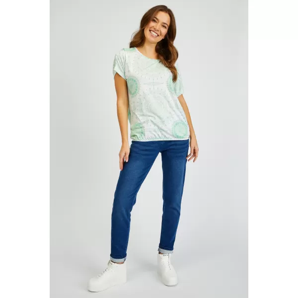  Damen-T-Shirt SAM 73 TAURUS WT 888 GRÜN 