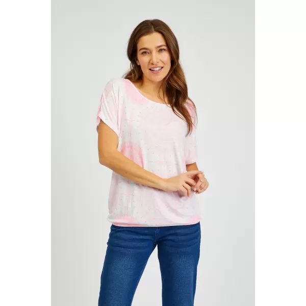  Damen-T-Shirt SAM 73 TAURUS WT 888 ROSA 