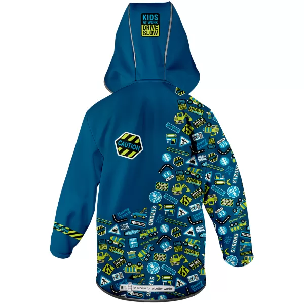  Baby Softshell Jacke isoliert WAMU BAGR BLAU 