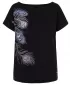 Damen-T-Shirt LOAP BARBORA CLW2323 SCHWARZ