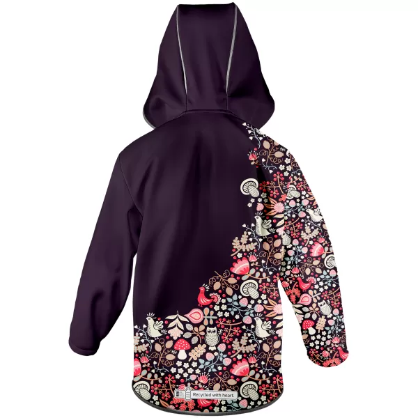  Isolierte Softshelljacke für Kinder WAMU SOVA LILA 