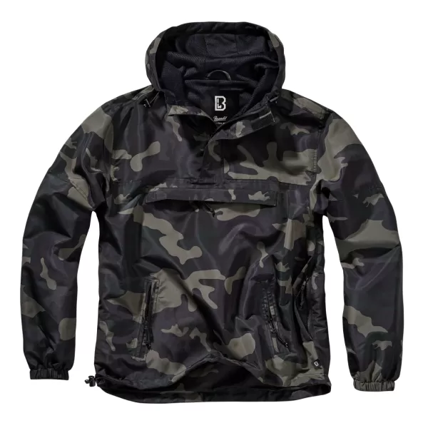  Jacke BRANDIT PŘES HLAVU BD3162 DUNKLE TARNUNG 