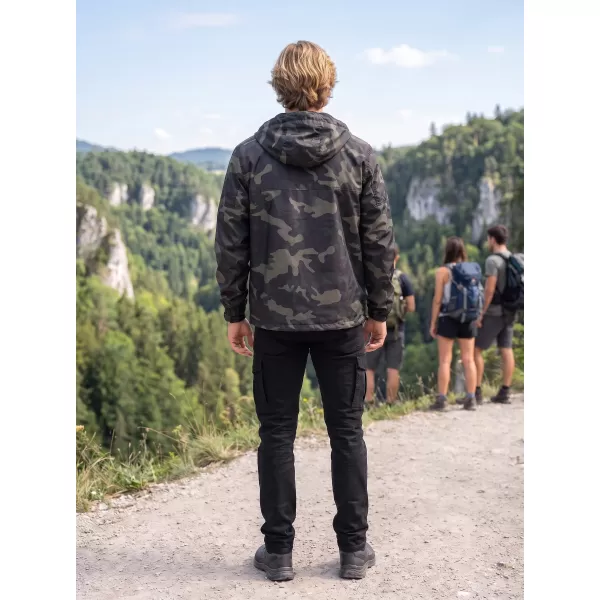  Jacke BRANDIT PŘES HLAVU BD3162 DUNKLE TARNUNG 