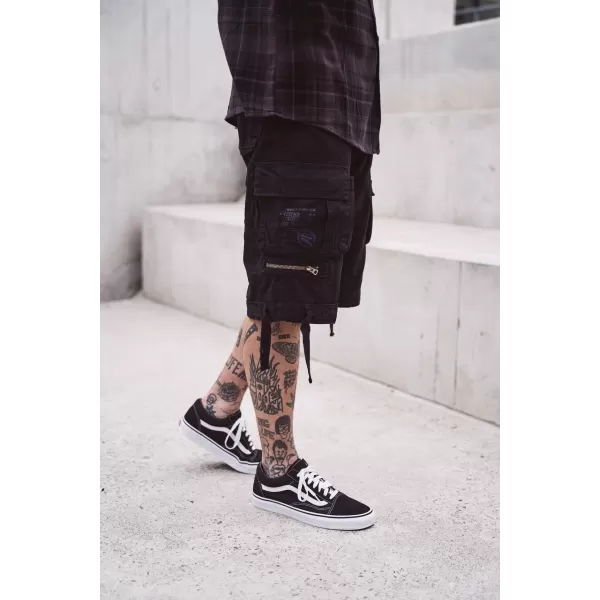  Shorts BRANDIT SAVAGE VINTAGE CARGO SCHWARZ 