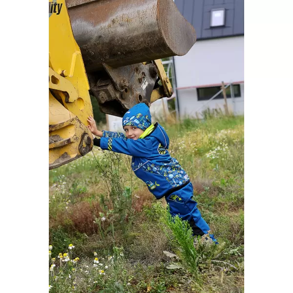  Baby Softshell Hosen isoliert WAMU BAGR BLAU 