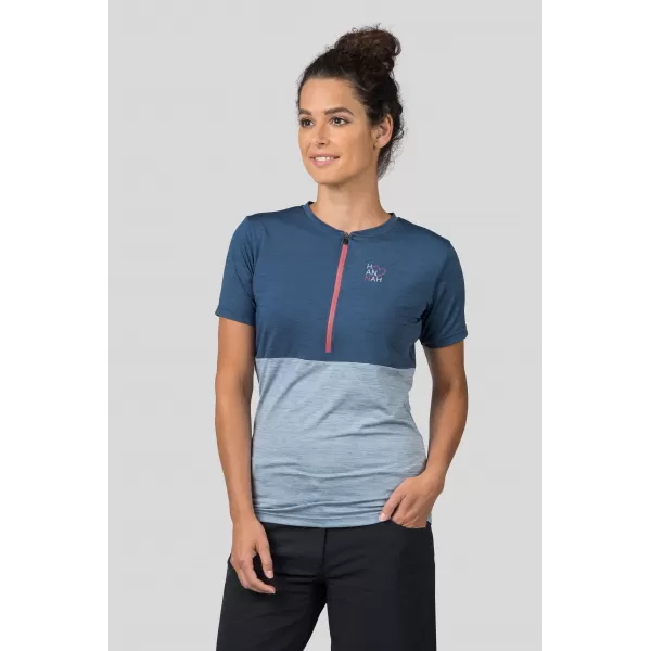  Damen-T-Shirt HANNAH BERRY TUSCHEMEL/PERLBLAUMEL 