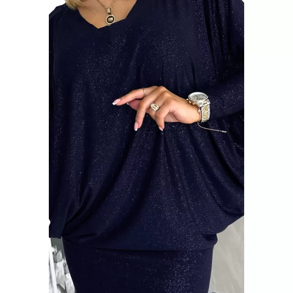  Kleid NUMOCO A402-1 DUNKELBLAU 