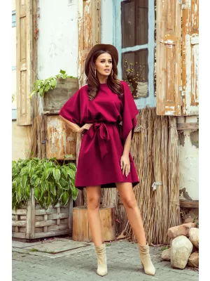 Kleid NUMOCO SOFIA A287-18 BURGUND