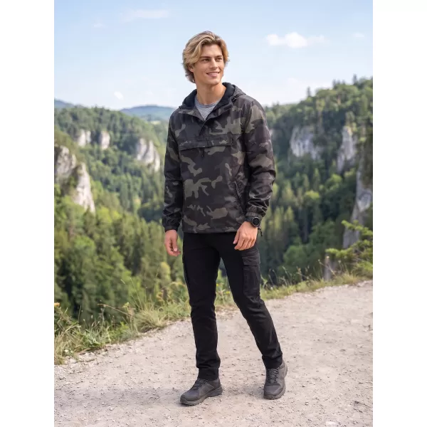  Jacke BRANDIT PŘES HLAVU BD3162 DUNKLE TARNUNG 