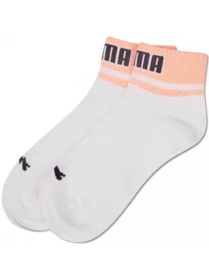 Socken PUMA UNISEX NEW HERITAGE QUARTER 2P 938021-01 WEIß